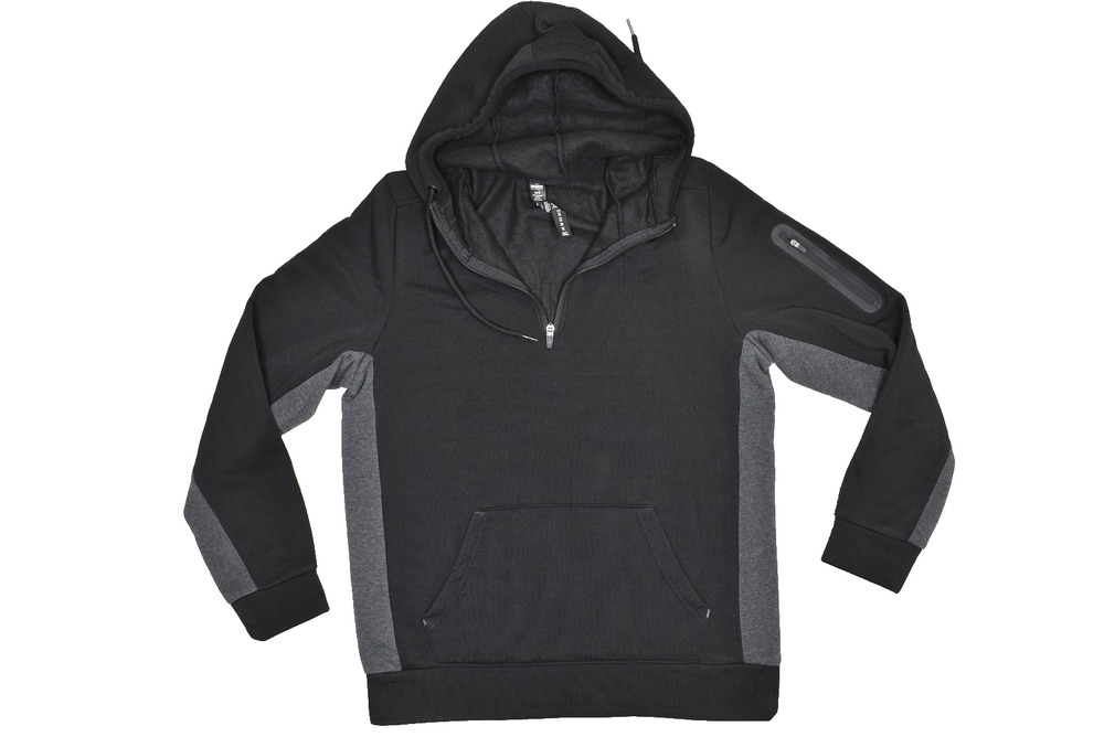 NEW RBX Active Men's Hoodie Athletic Fit Quarter Zip Pullover Sweatshirt Size M